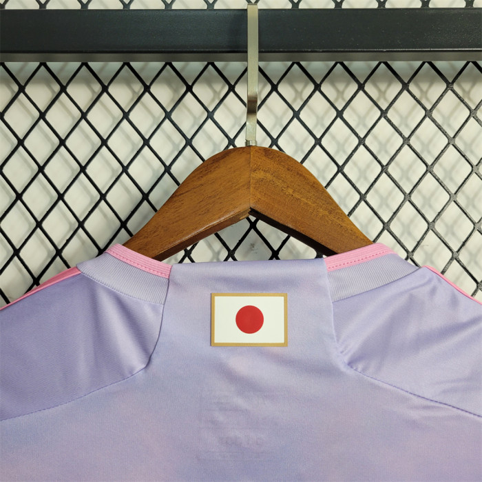 Fans Version 2023 Japan Away Pink Soccer Jersey