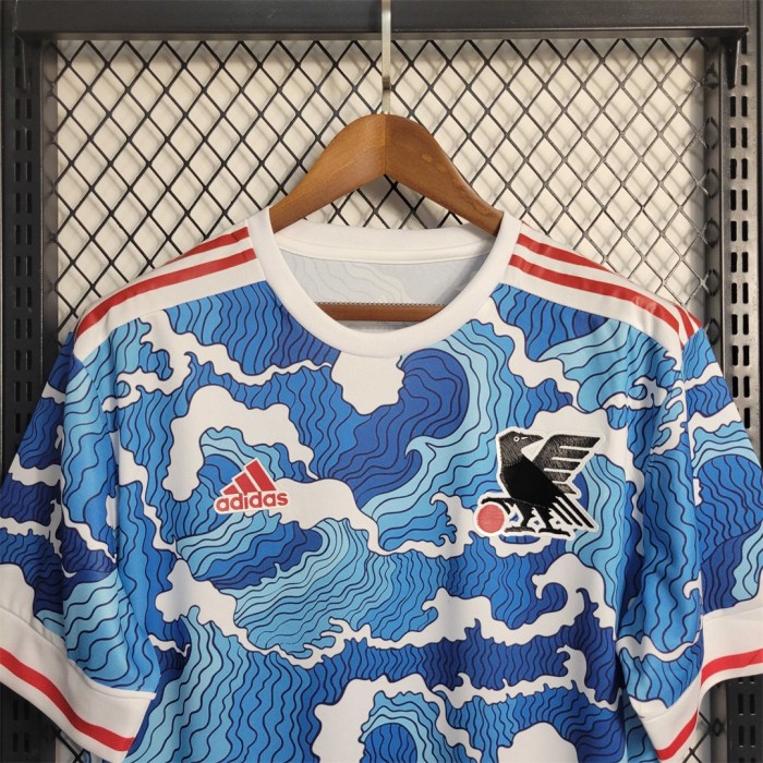 Fans Version 2022 Japan Special Edition Blue Soccer Jersey