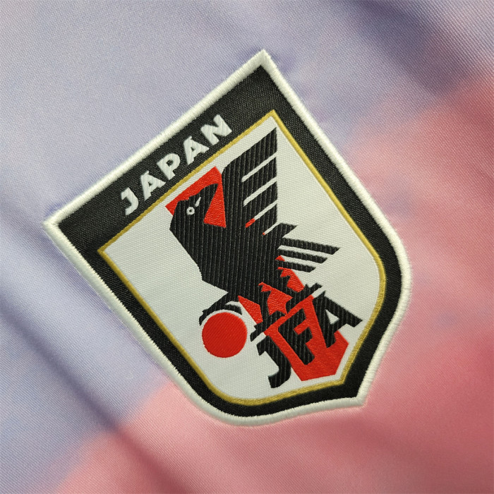 Fans Version 2023 Japan Away Pink Soccer Jersey