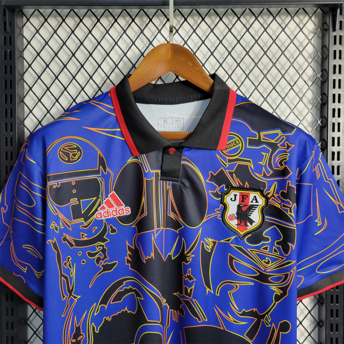 Fans Version 2023 Japan Blue Special Edition Soccer Jersey