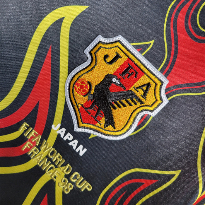 Retro Jersey 1998 Japan Red Flame Goalkeeper Soccer Jersey Vintage Football Shirt