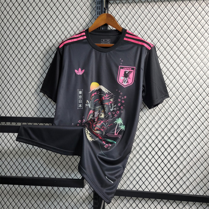 Fans Version 2023 Japan SHENRON 7 Black Soccer Training Jersey