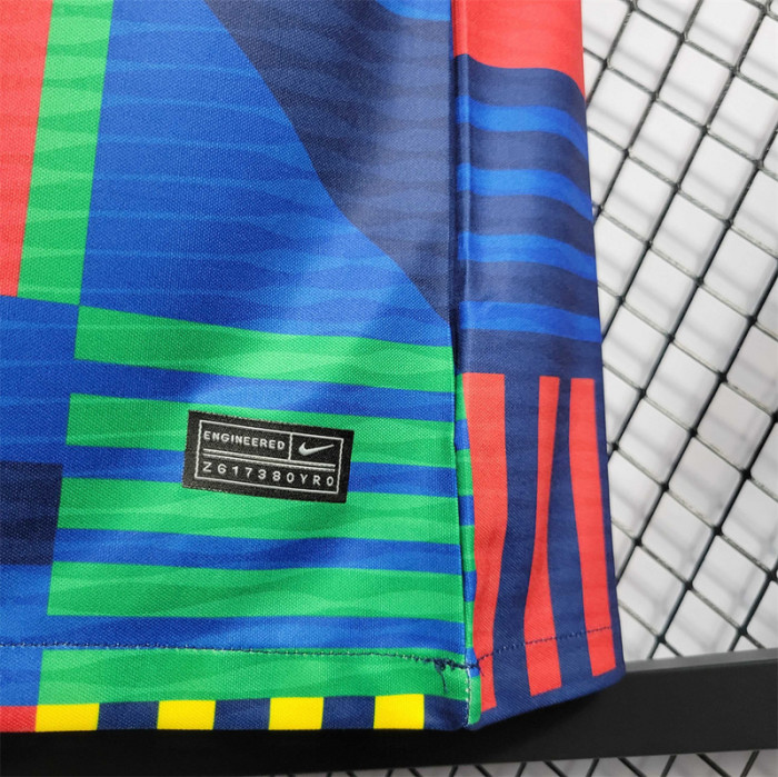 Fans Version 2023 Portugal Colorful Soccer Jersey