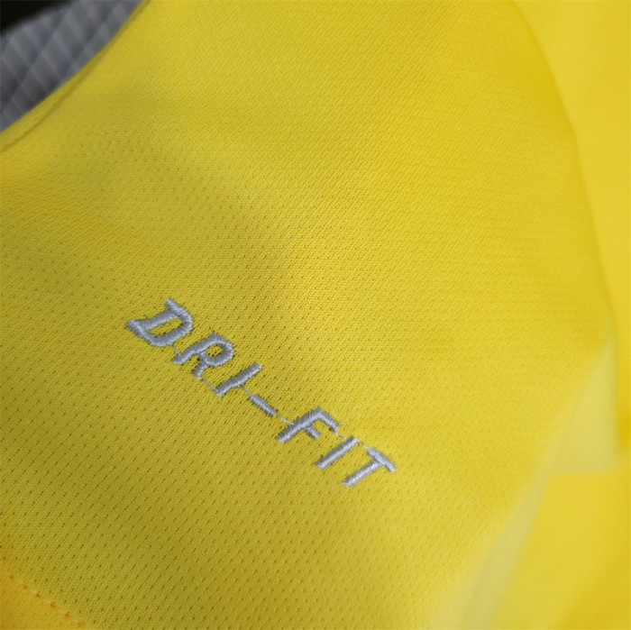 Retro Jersey 2014-2015 Corinthians Yellow Goalkeeper Soccer Jersey