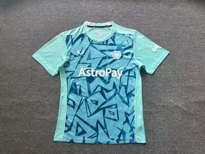 Fan Version Wolves Jersey 2023-2024 Wolverhampton Wanderers Third Away Football Shirt