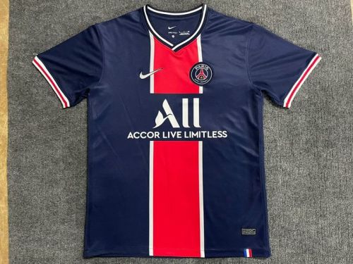 Retro Jersey 2020-2021 PSG Home Soccer Jersey Vintage Paris Football Maillot