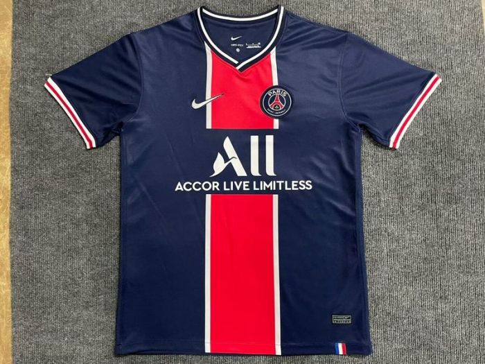 Retro Jersey 2020-2021 PSG Home Soccer Jersey Vintage Paris Football Maillot