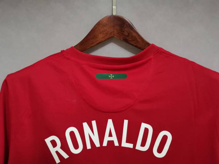 Retro Jersey 2010 Portugal RONALDO 7 Home Soccer Jersey Vintage Football Shirt