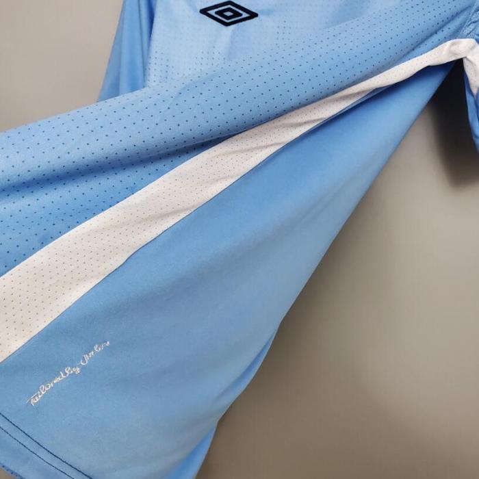 Retro Jersey 2011-2012 Manchester City KUN AGUERO 16 Home Soccer Jersey Vintage Football Shirt