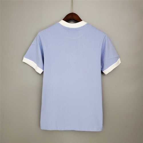 Retro Jersey 1972 Manchester City Home Soccer Jersey Vintage Football Shirt