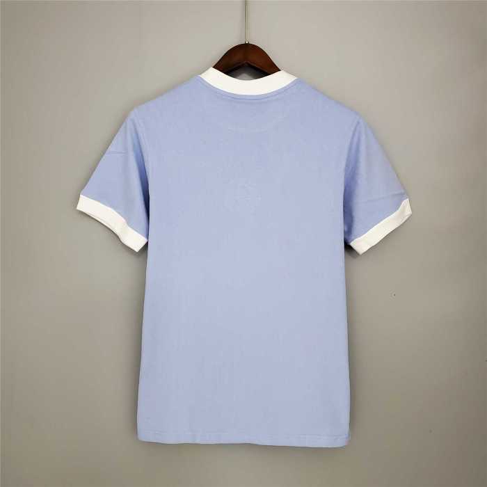 Retro Jersey 1972 Manchester City Home Soccer Jersey Vintage Football Shirt