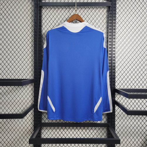 Retro Jersey Long Sleeve Chelsea 2011-2012 Home Soccer Jersey Vintage Football Shirt