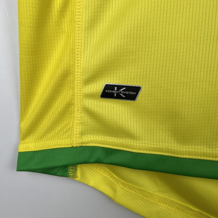 Fan Version 2023-2024 Deportivo La Coruña Away Yellow Soccer Jersey Camisetas de Futbol