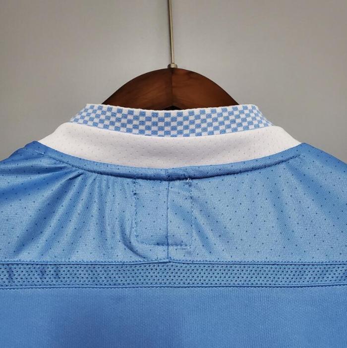 Retro Jersey 2011-2012 Manchester City KUN AGUERO 16 Home Soccer Jersey Vintage Football Shirt