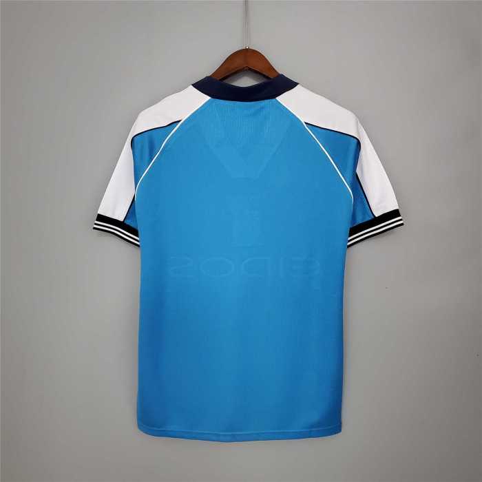 Retro Jersey 1999-2001 Manchester City Home Blue Soccer Jersey Vintage Football Shirt