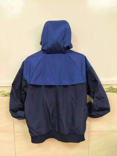 2023-2024 Barcelona Blue Soccer Windbreaker Jacket