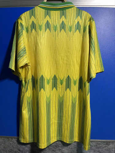 Retro Jersey 1989-1991 Celtic Away Yellow Soccer Jersey Vintage Football Shirt