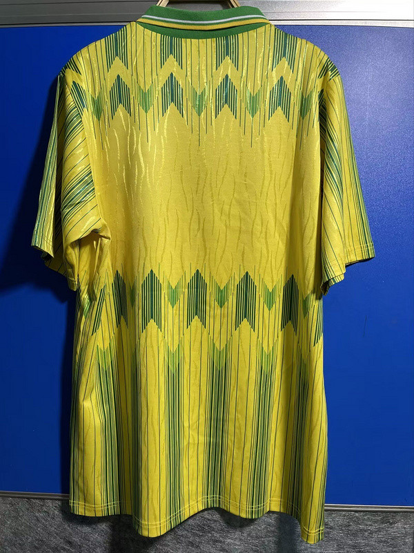 Retro Jersey 1989-1991 Celtic Away Yellow Soccer Jersey Vintage Football Shirt