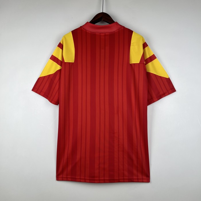 Retro Jersey 1992-1994 Spain Home Soccer Jersey Vintage Football Shirt