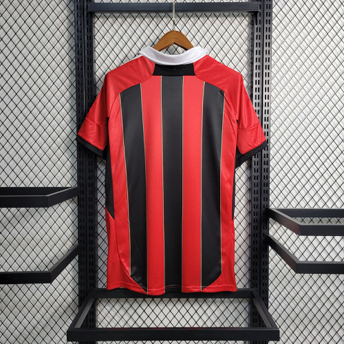 Retro Jersey AC Maillot 2012-2013 AC Milan Vintage Home Soccer Jersey Football Shirt