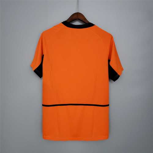 Retro Jersey 2002 Netherlands Home Soccer Jersey Vintage Holland Football Shirt