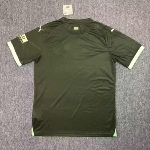 Girona Camisetas de Futbol Fan Version 2023-2024 Girona Third Away Green Soccer Jersey