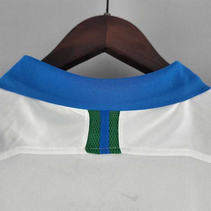 Retro Jersey Women 2019 Brazil Away White Soccer Jersey Girl Vintage Brasil Camisetas de Futbol