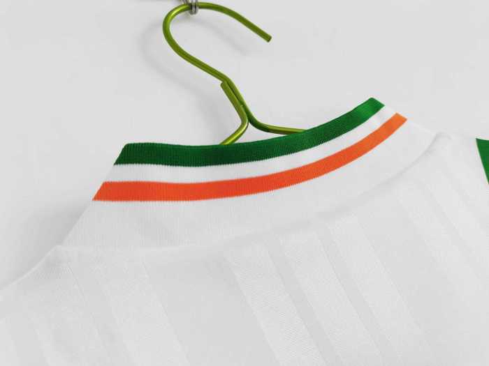 Retro Jersey 1992-1994 Ireland Away White Soccer Jersey