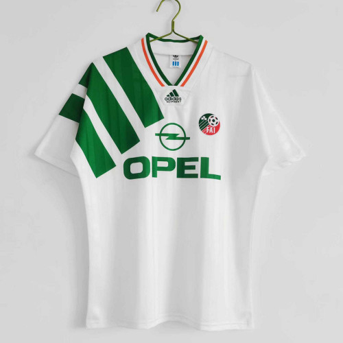 Retro Jersey 1992-1994 Ireland Away White Soccer Jersey