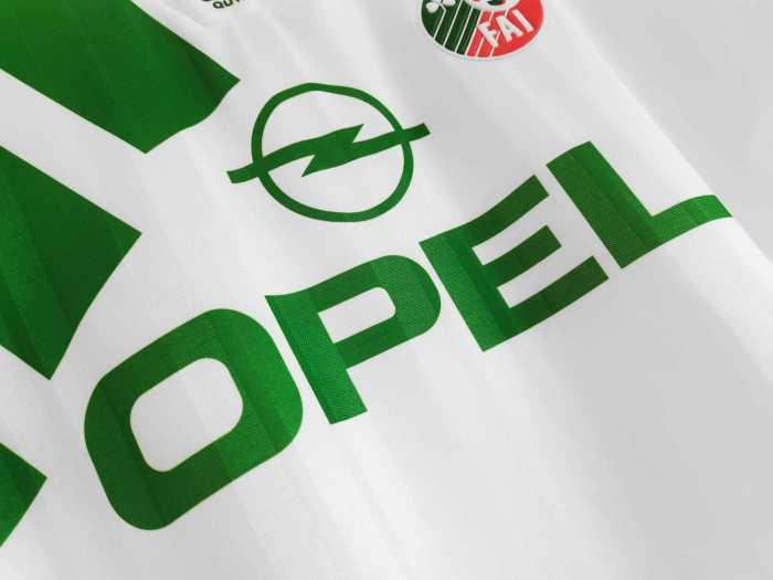 Retro Jersey 1992-1994 Ireland Away White Soccer Jersey