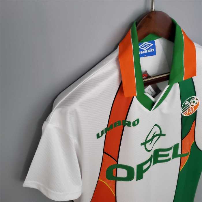 Retro Jersey 1994-1996 Ireland Away Soccer Jersey Vintage Football Shirt