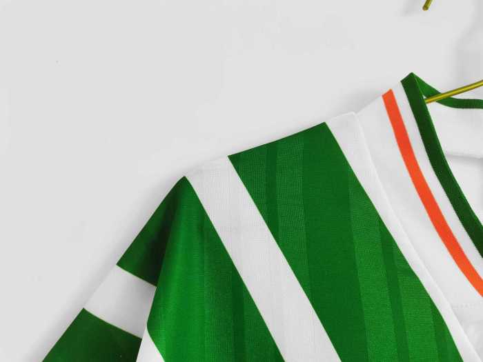 Retro Jersey 1992-1994 Ireland Away White Soccer Jersey