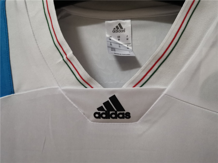 Retro Jersey 1993 Marseille 25th Anniversary Version White Soccer Jersey