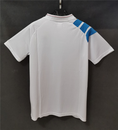 Retro Jersey 1993 Marseille 25th Anniversary Version White Soccer Jersey