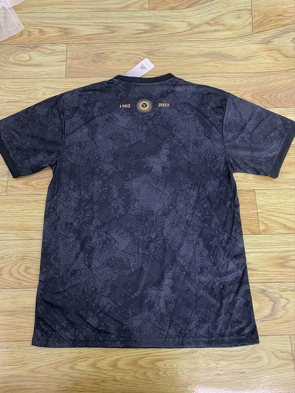 Fan Version 1902-2022 Argentina 120th Black Soccer Jersey