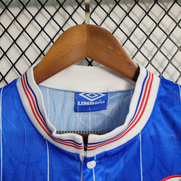 Retro Jersey 1990 Ajax Away Soccer Jersey Vintage Football Shirt
