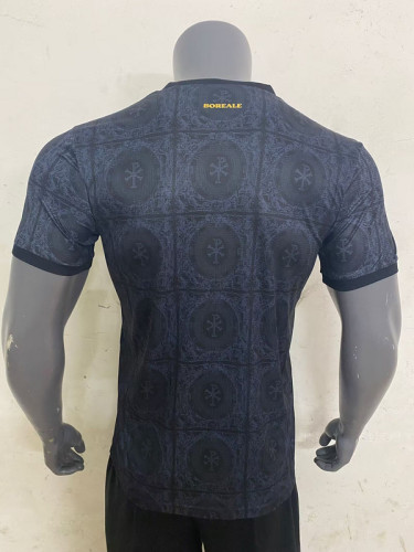 Fan Version 2023-2024 Boreale Third Away Black Soccer Jersey