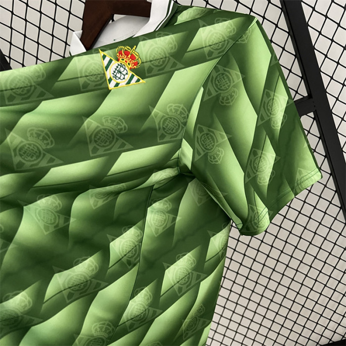 Retro Jersey 1993 Real Betis Home Vintage Soccer Jersey