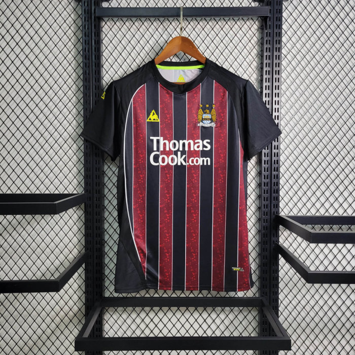 Retro Jersey 2008-2009 Manchester City Away Soccer Jersey Vintage Football Shirt