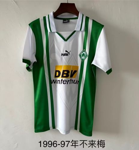 Retro Jersey 1996-1997 Werder Bremen Home Soccer Jersey