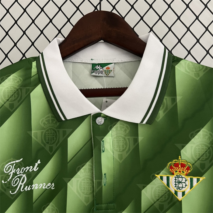 Retro Jersey 1993 Real Betis Home Vintage Soccer Jersey