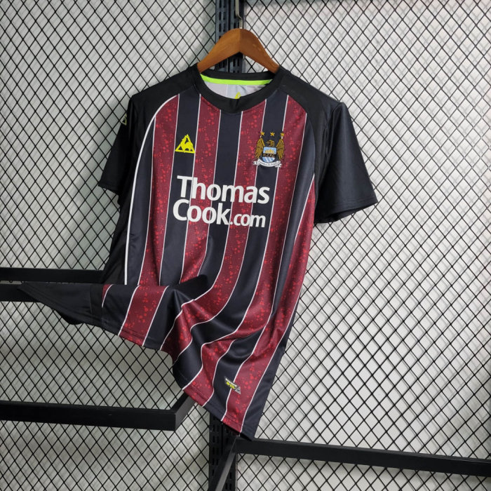 Retro Jersey 2008-2009 Manchester City Away Soccer Jersey Vintage Football Shirt