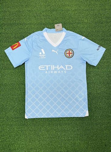 Fans Version 2023-2024 Melbourne City Home Soccer Jersey