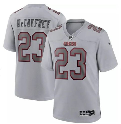 San Francisco 49ers 23 McCAFFREY White NFL Jersey