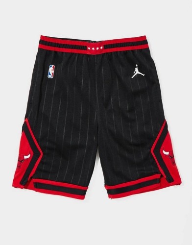 with Pocket Chicago Bulls NBA Shorts Black Basketball Shorts