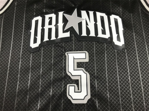 2024 City Edition Orlando Magic 5 BANCHERO Black NBA Jersey Basketball Shirt