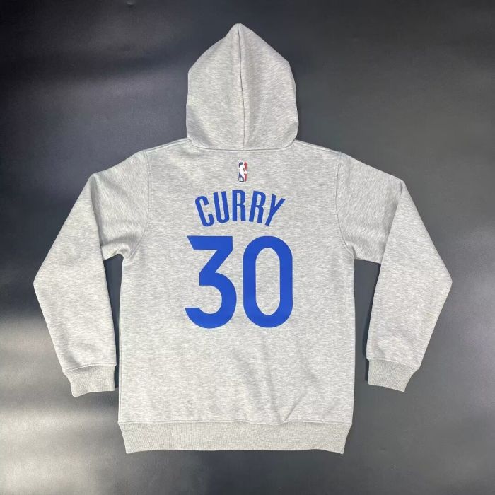 Golden State Warriors NBA Hoodie Basketball Hoody White Blue Black Cotton Sweater