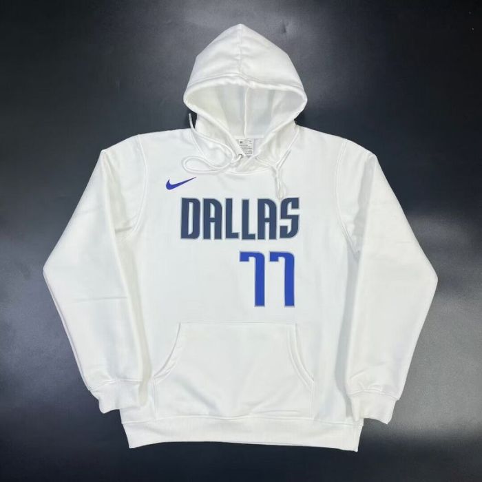 Dallas Mavericks NBA Hoodie Basketball Hoody White Blue Green Black Cotton Sweater
