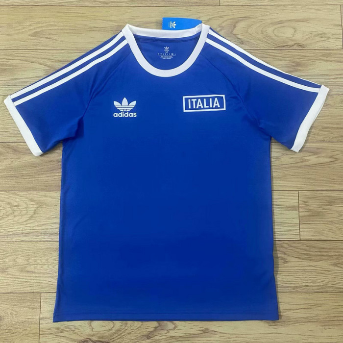 Originals Italy 3S T-Shirt - Team Royal Blue Soccer Jersey