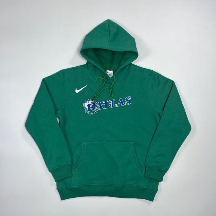 Dallas Mavericks NBA Hoodie Basketball Hoody White Blue Green Black Cotton Sweater